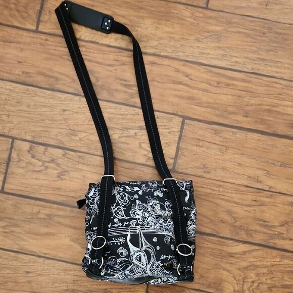 Sakroots Black and White Floral Bag - Picture 4 of 8